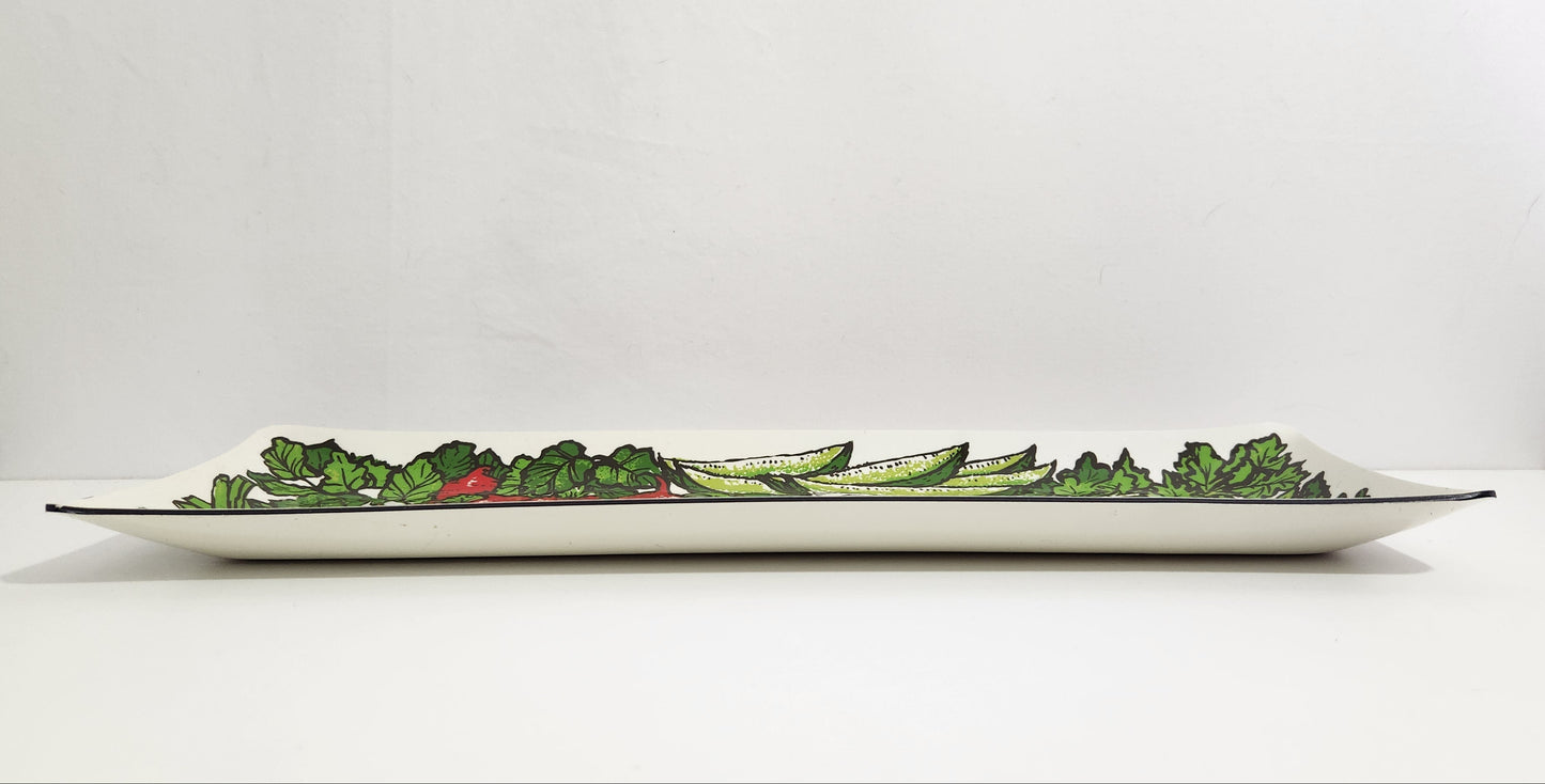 Vintage Stotter Settings Molded Plastic Vegetable Tray