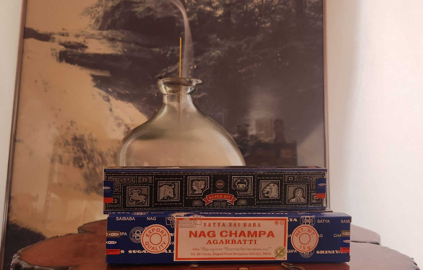 Nag Champa Incense Sticks (15 gram box)