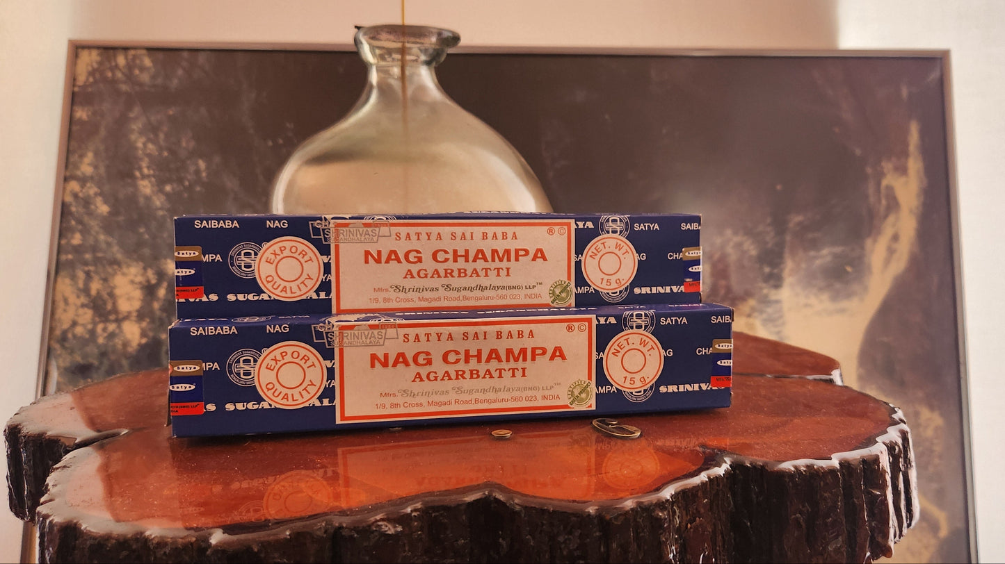 Nag Champa Incense Sticks (15 gram box)
